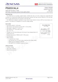 PS8551AL4-E3-AX Datasheet Copertura