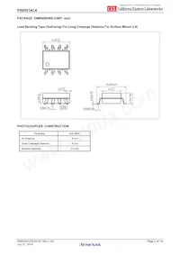 PS8551AL4-E3-AX Datenblatt Seite 2