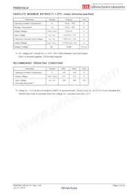 PS8551AL4-E3-AX Datenblatt Seite 4