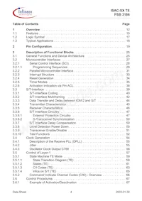 PSB 3186 H V1.4 Datasheet Pagina 4