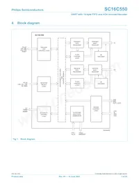 SC16C550IB48 Datasheet Pagina 3