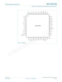 SC16C550IB48 Datasheet Pagina 5