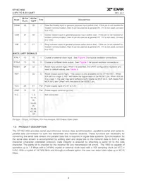 ST16C1450IQ48-F Datasheet Pagina 4