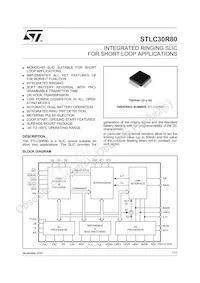 STLC30R80 Datasheet Copertura