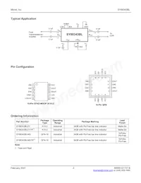 SY88343BLMG-TR Datasheet Pagina 2