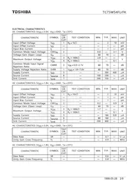 TC75W54FU Datenblatt Seite 2