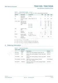 TDA1308AT/N2 Datasheet Page 2