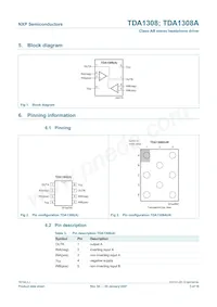 TDA1308AT/N2 Datasheet Pagina 3