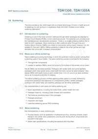 TDA1308AT/N2 Datasheet Page 14