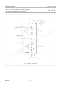 TDA1557Q/N2 Datasheet Pagina 8