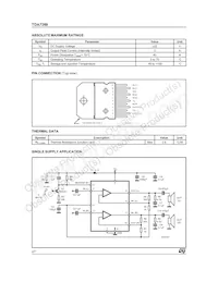 TDA7269數據表 頁面 2