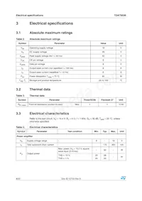 TDA7563BPD Datasheet Pagina 8