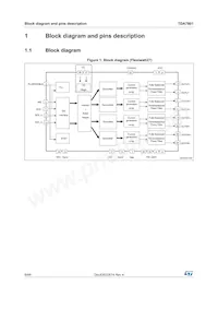 TDA7801SM Datasheet Page 6