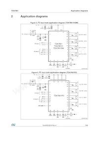 TDA7801SM Datasheet Pagina 7