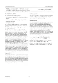 TDA8588J/N3 Datasheet Pagina 11