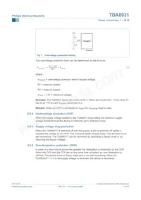 TDA8931T/N1數據表 頁面 7