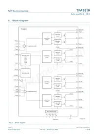 TFA9810T/N1 Datasheet Pagina 3