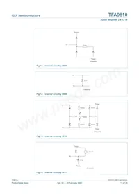 TFA9810T/N1 Datasheet Pagina 11