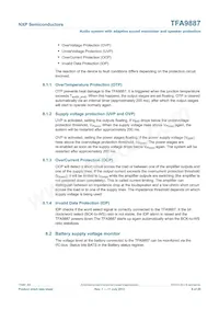 TFA9887UK/N2BZ Datasheet Page 8