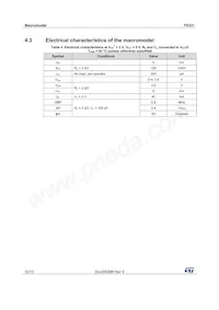 TS321AIYLT Datasheet Page 10