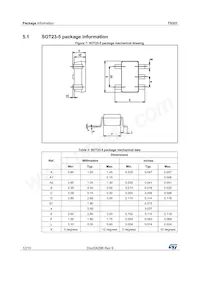 TS321AIYLT數據表 頁面 12