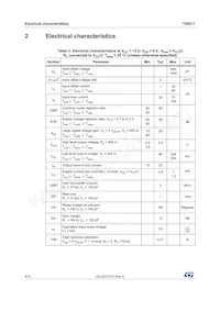 TS9511IYLT Datasheet Pagina 4