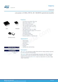 TSB572IST Datasheet Copertura