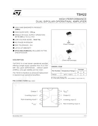 TSH22IN Datasheet Copertura