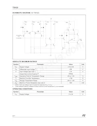 TSH22IN Datasheet Pagina 2