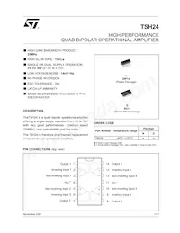 TSH24IN Datasheet Copertura