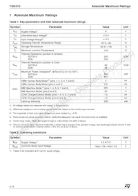 TSH310ID Datenblatt Seite 2