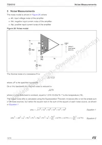 TSH310ID Datasheet Page 12