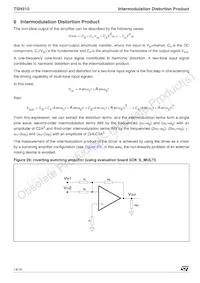 TSH310ID Datasheet Page 14