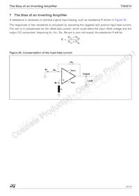 TSH310ID Datasheet Page 15