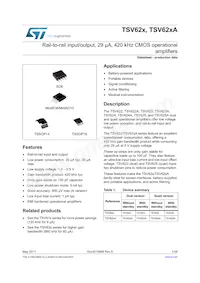 TSV622AILT Datasheet Copertura