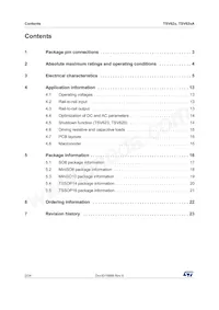 TSV622AILT Datasheet Pagina 2