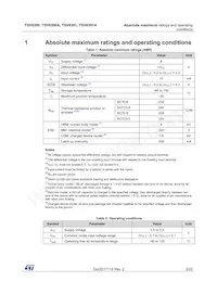 TSV6390AILT Datasheet Page 3