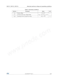 TSV714IPT Datasheet Pagina 5