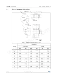 TSV714IPT數據表 頁面 22