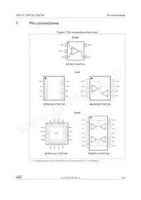 TSV731ICT Datasheet Page 3