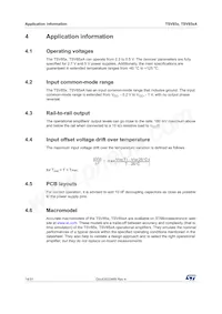 TSV854IQ4T Datasheet Pagina 14