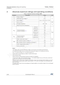 TSX562IYST Datasheet Page 4