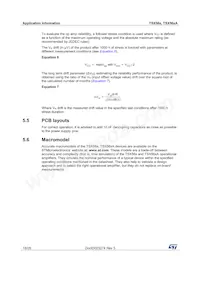 TSX562IYST Datasheet Pagina 18