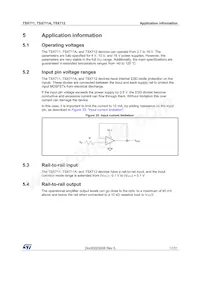 TSX712IYST Datasheet Page 17