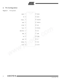 U4037B-NFLY Datasheet Pagina 2