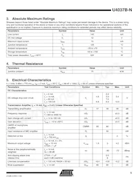 U4037B-NFLY Datasheet Pagina 5