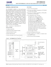 XR16M2650IM48TR-F Datenblatt Cover