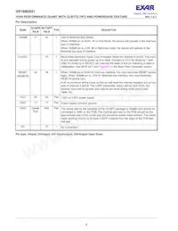 XR16M2651IM48TR-F Datasheet Pagina 6