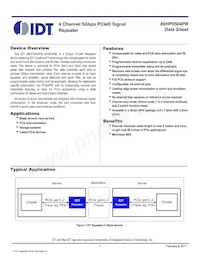 89HP0504PZBABG Datasheet Copertura