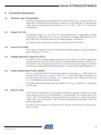 ATA6625-TAQY 19 Datasheet Pagina 3